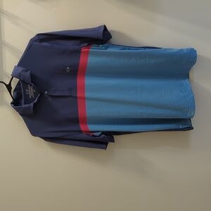 Vineyard vines blue golf polo